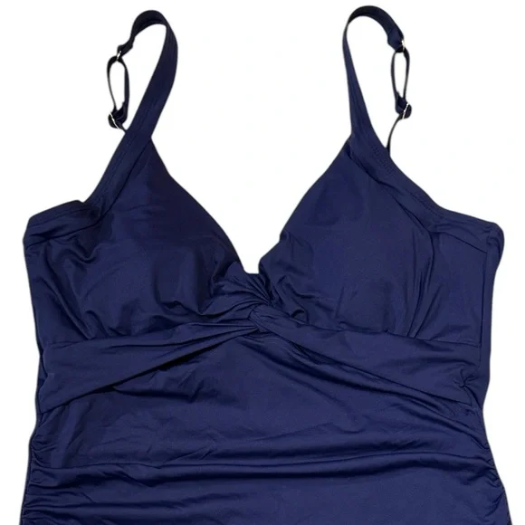 Tommy Bahama Pearl Solids Twist Underwire Tankini